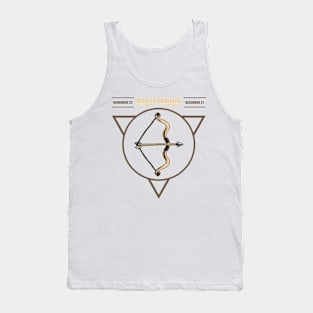 Sagittarius Zodiac Sign Tank Top